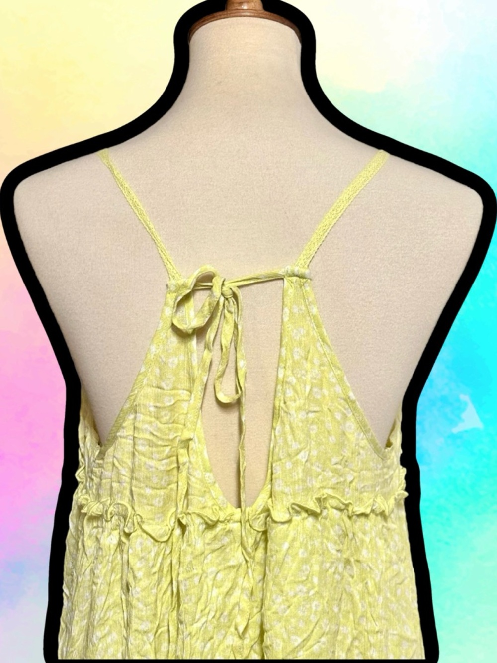 🌈 Beautiful Flowy Summer Strap Dress - Picture 5 of 5